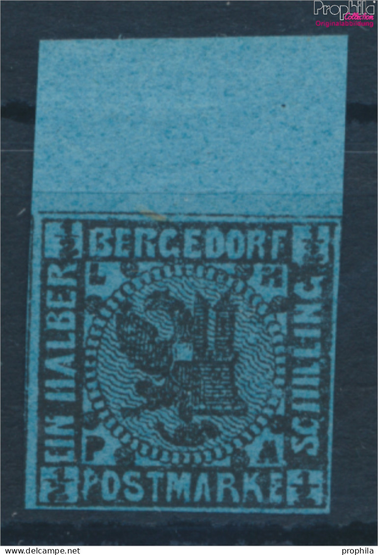 Bergedorf 1ND Neu- Bzw. Nachdruck Ungebraucht 1887 Wappen (10335618 - Bergedorf