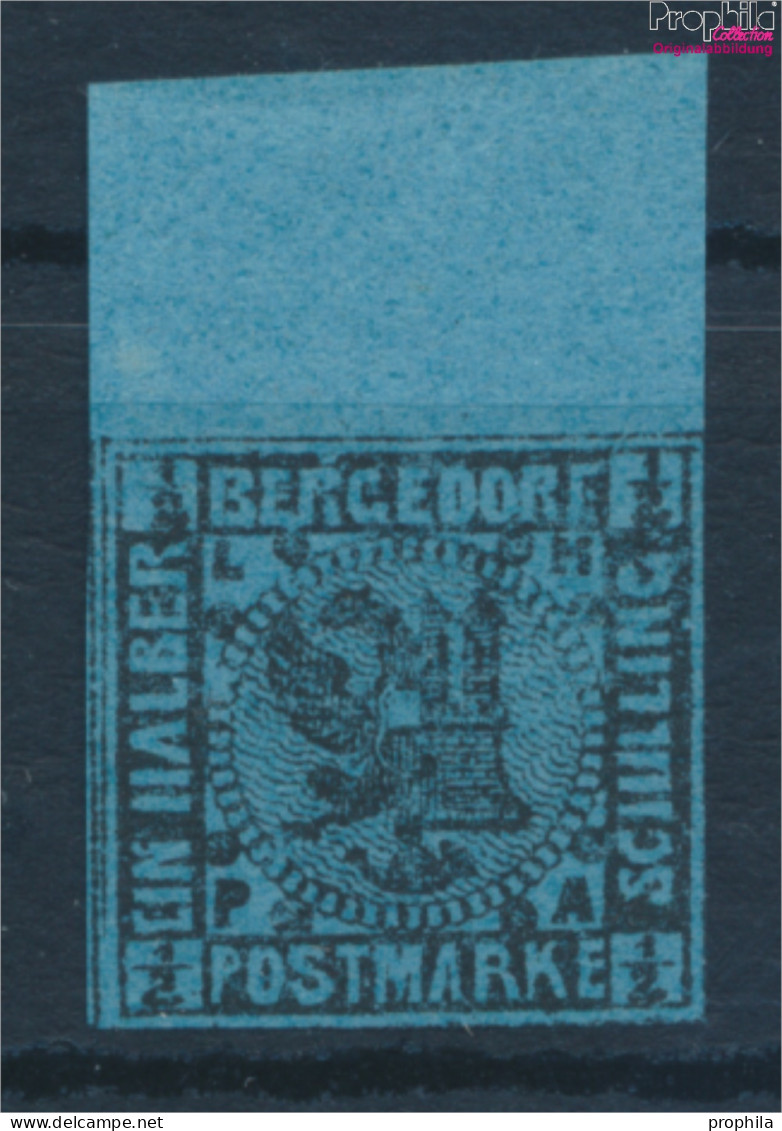 Bergedorf 1ND Neu- Bzw. Nachdruck Ungebraucht 1887 Wappen (10335619 - Bergedorf
