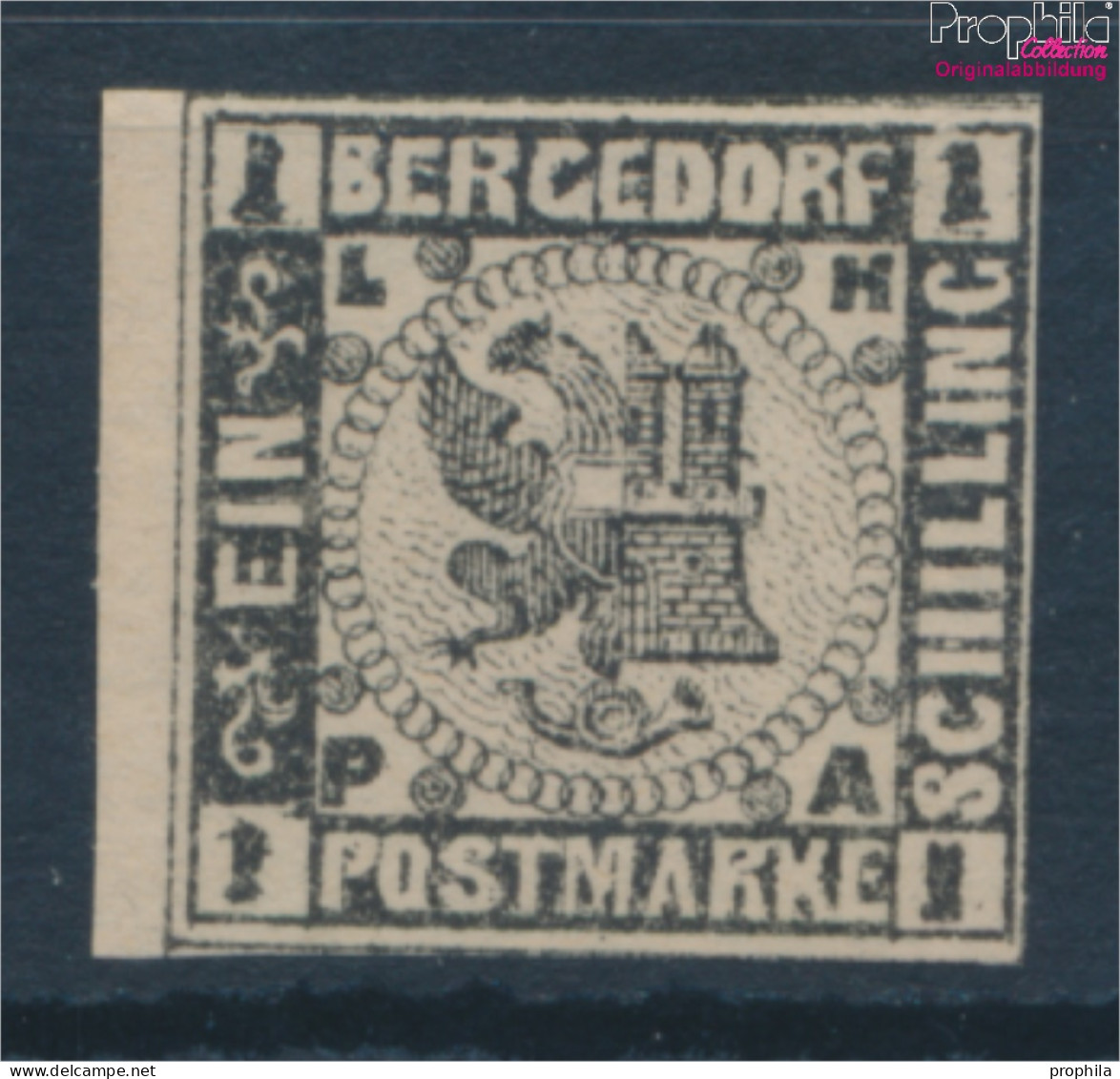 Bergedorf 2ND Neu- Bzw. Nachdruck Ungebraucht 1887 Wappen (10335547 - Bergedorf