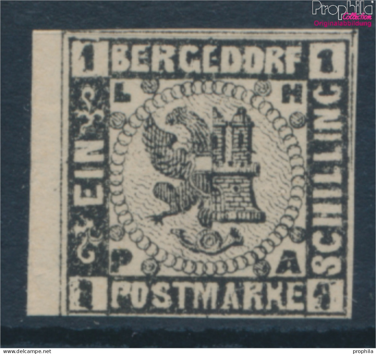 Bergedorf 2ND Neu- Bzw. Nachdruck Ungebraucht 1887 Wappen (10335551 - Bergedorf