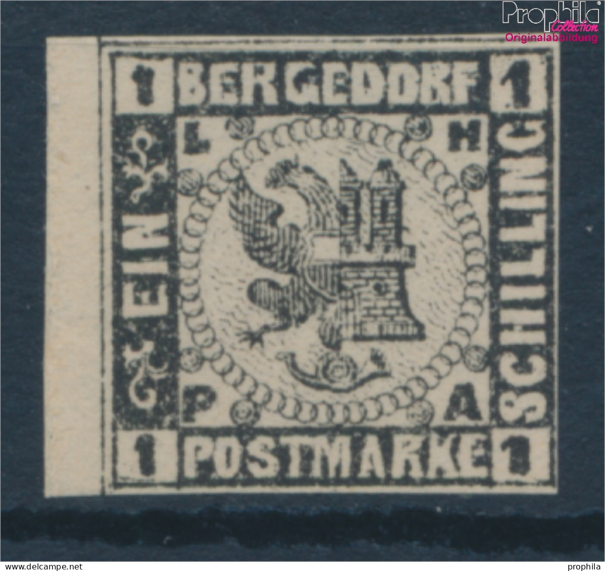 Bergedorf 2ND Neu- Bzw. Nachdruck Ungebraucht 1887 Wappen (10335552 - Bergedorf