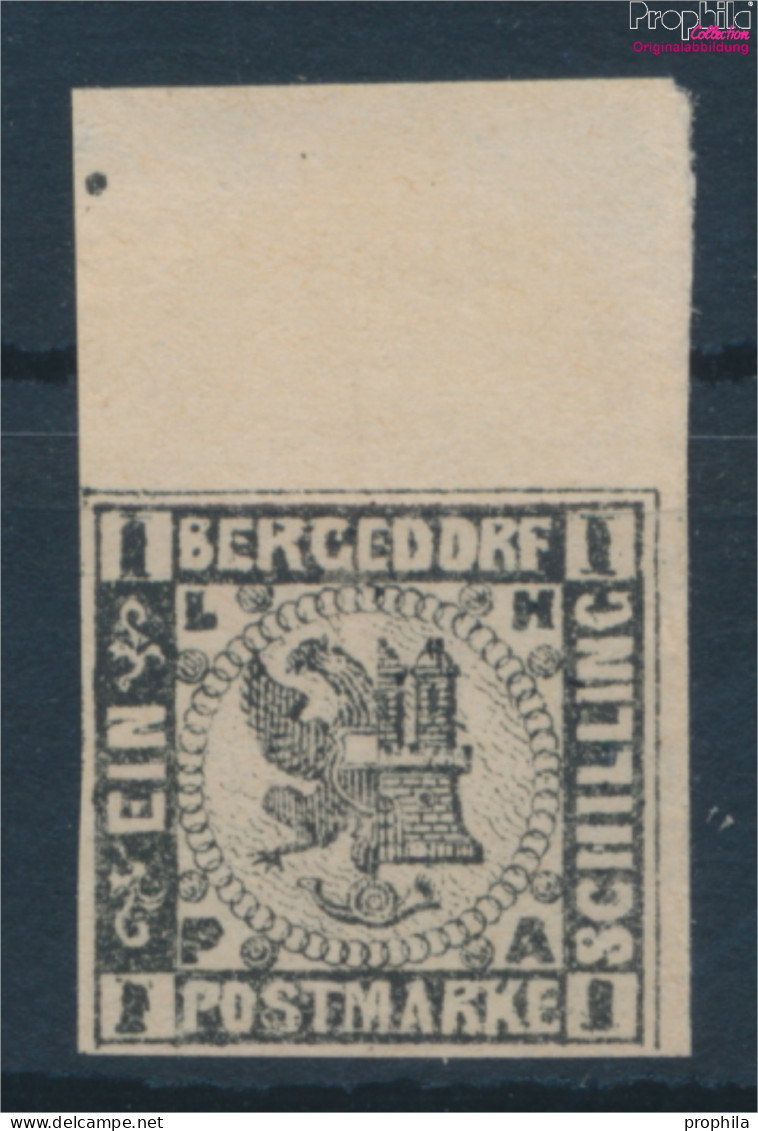 Bergedorf 2ND Neu- Bzw. Nachdruck Ungebraucht 1887 Wappen (10335556 - Bergedorf