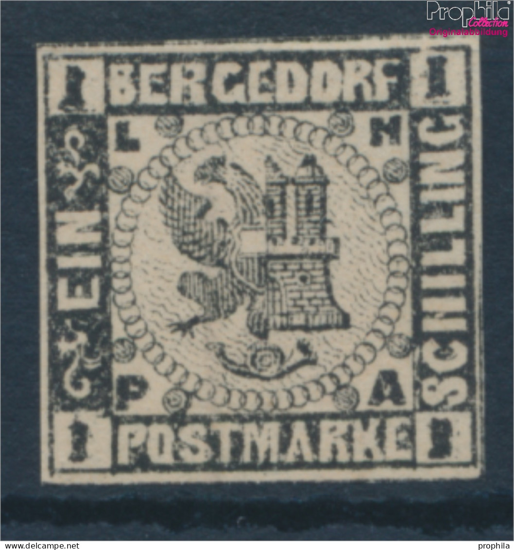 Bergedorf 2ND Neu- Bzw. Nachdruck Ungebraucht 1887 Wappen (10335563 - Bergedorf