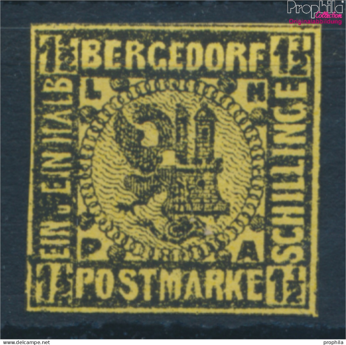 Bergedorf 3ND Neu- Bzw. Nachdruck Ungebraucht 1887 Wappen (10336058 - Bergedorf