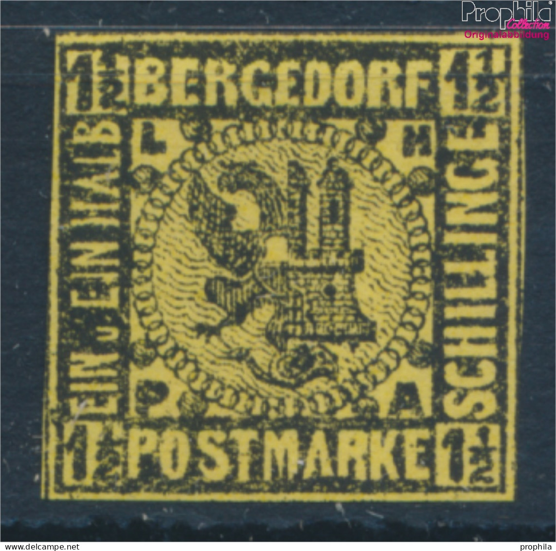 Bergedorf 3ND Neu- Bzw. Nachdruck Ungebraucht 1887 Wappen (10336060 - Bergedorf