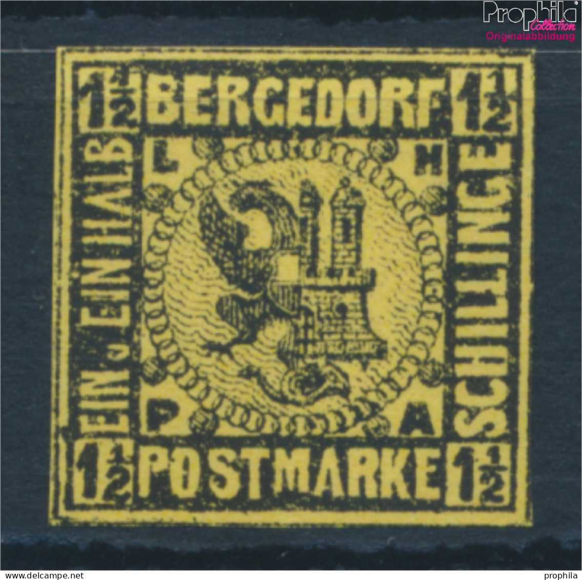 Bergedorf 3ND Neu- Bzw. Nachdruck Ungebraucht 1887 Wappen (10336079 - Bergedorf