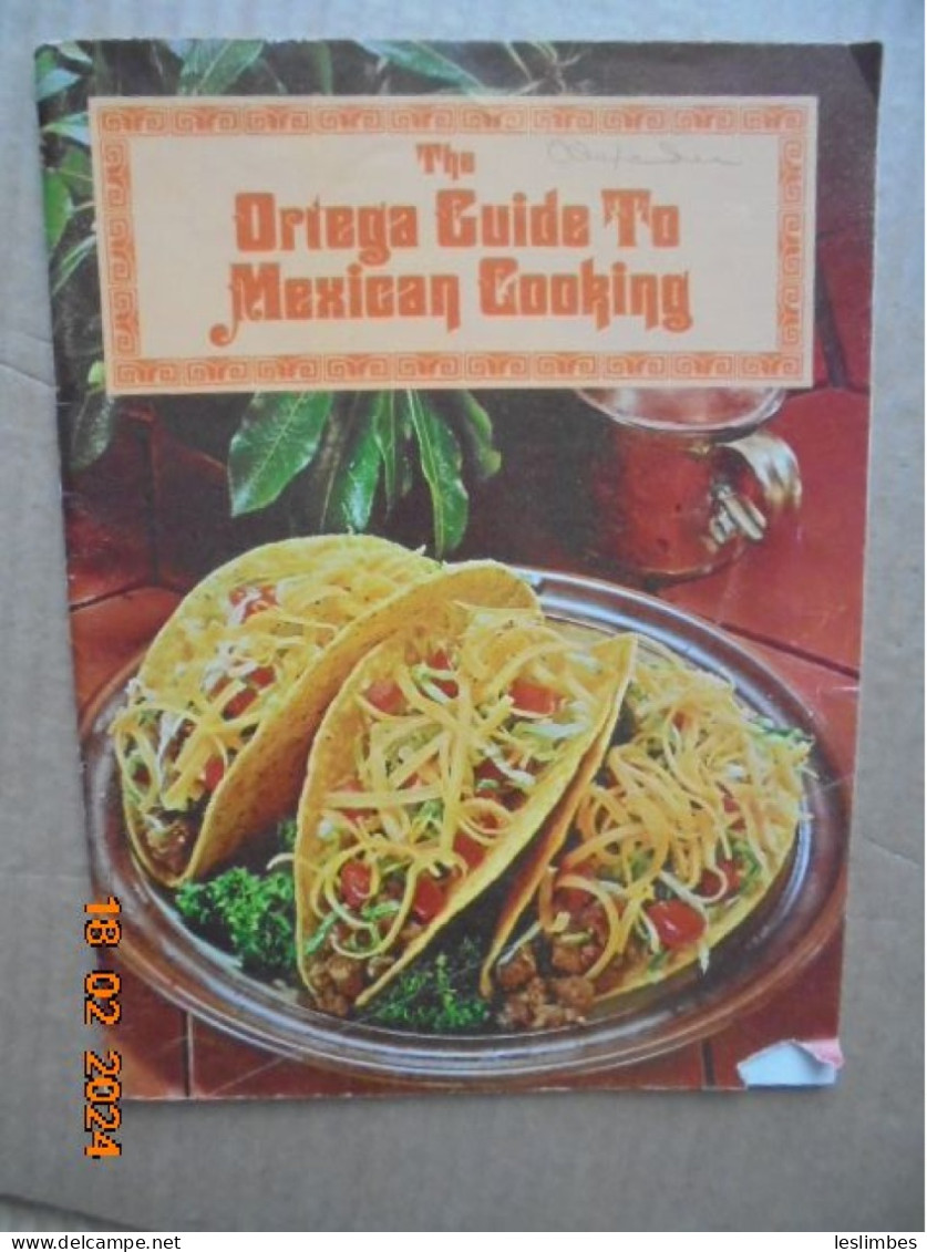 ORTEGA GUIDE TO MEXICAN COOKING - Heublein, Inc. 1978 - Americana