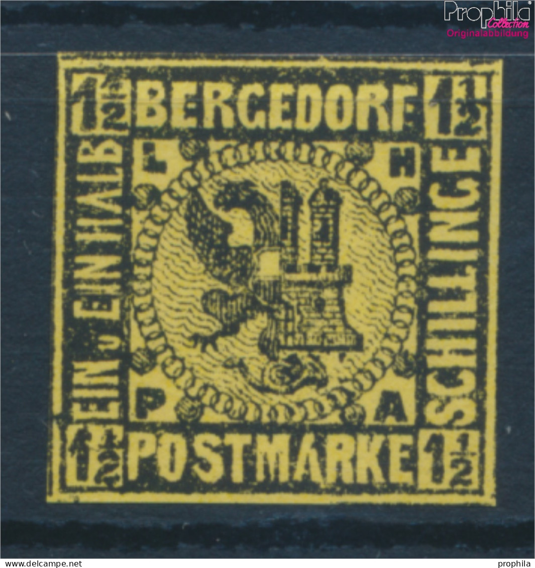 Bergedorf 3ND Neu- Bzw. Nachdruck Ungebraucht 1887 Wappen (10336082 - Bergedorf