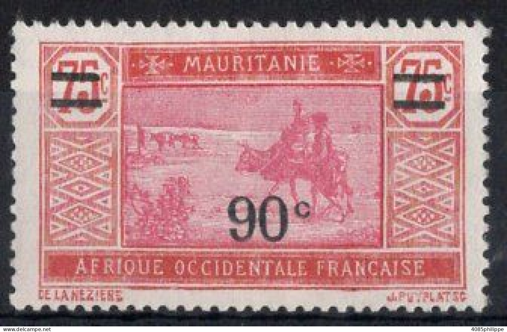 Mauritanie Timbre-poste N°51* Neuf Charnière TB Cote : 3€50 - Neufs