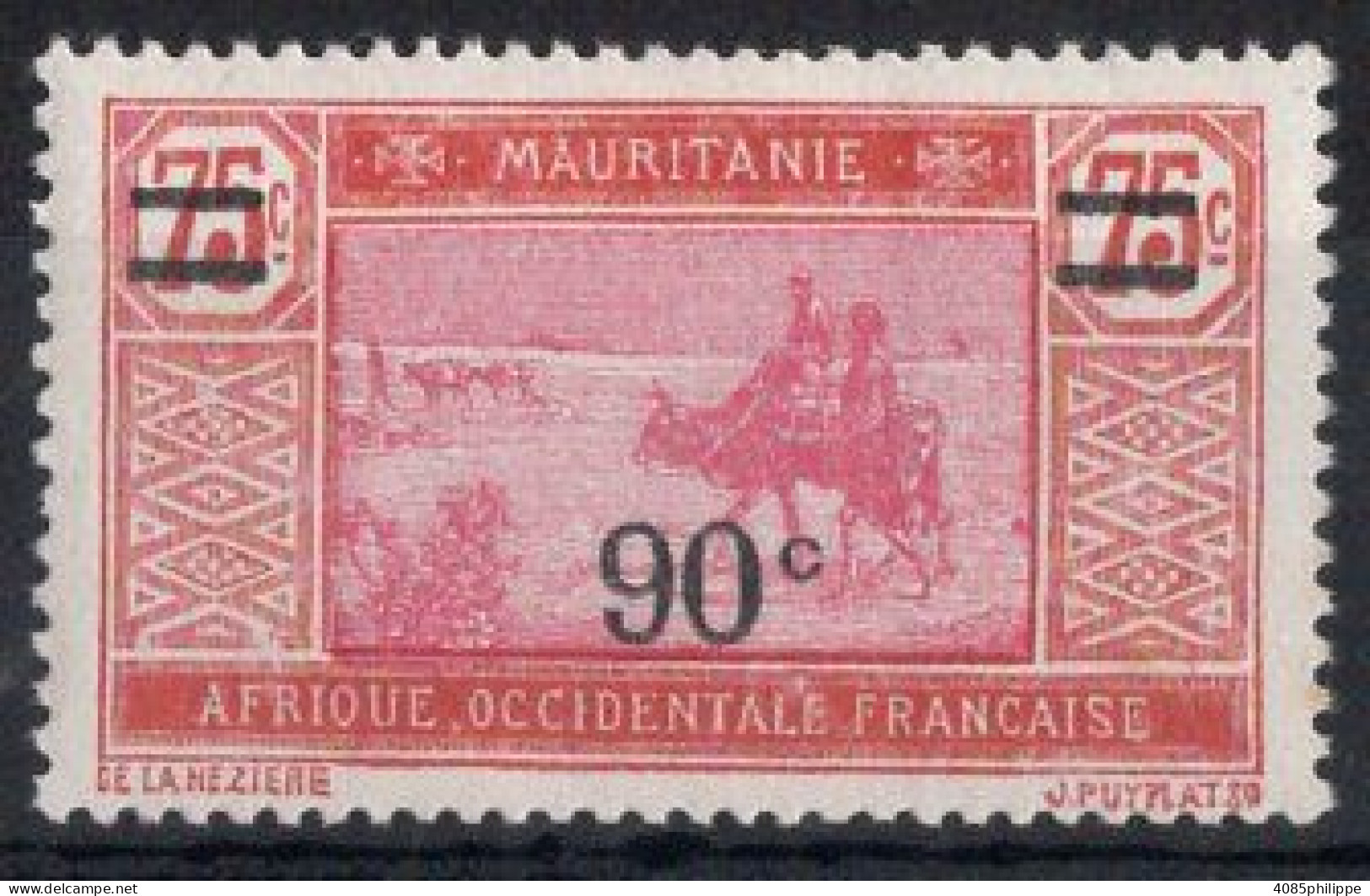 Mauritanie Timbre-poste N°51* Neuf Charnière TB Cote : 3€50 - Neufs