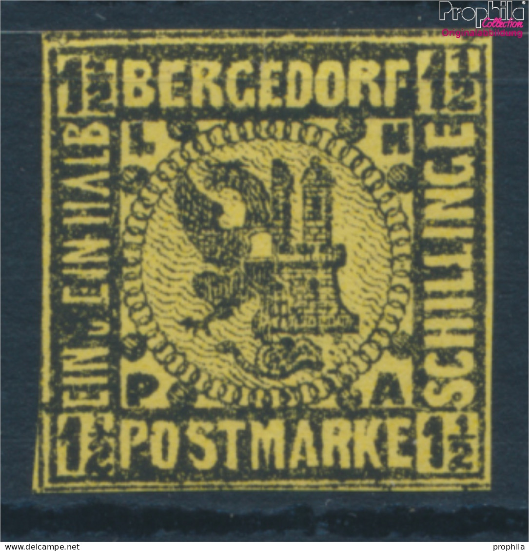 Bergedorf 3ND Neu- Bzw. Nachdruck Ungebraucht 1887 Wappen (10336094 - Bergedorf