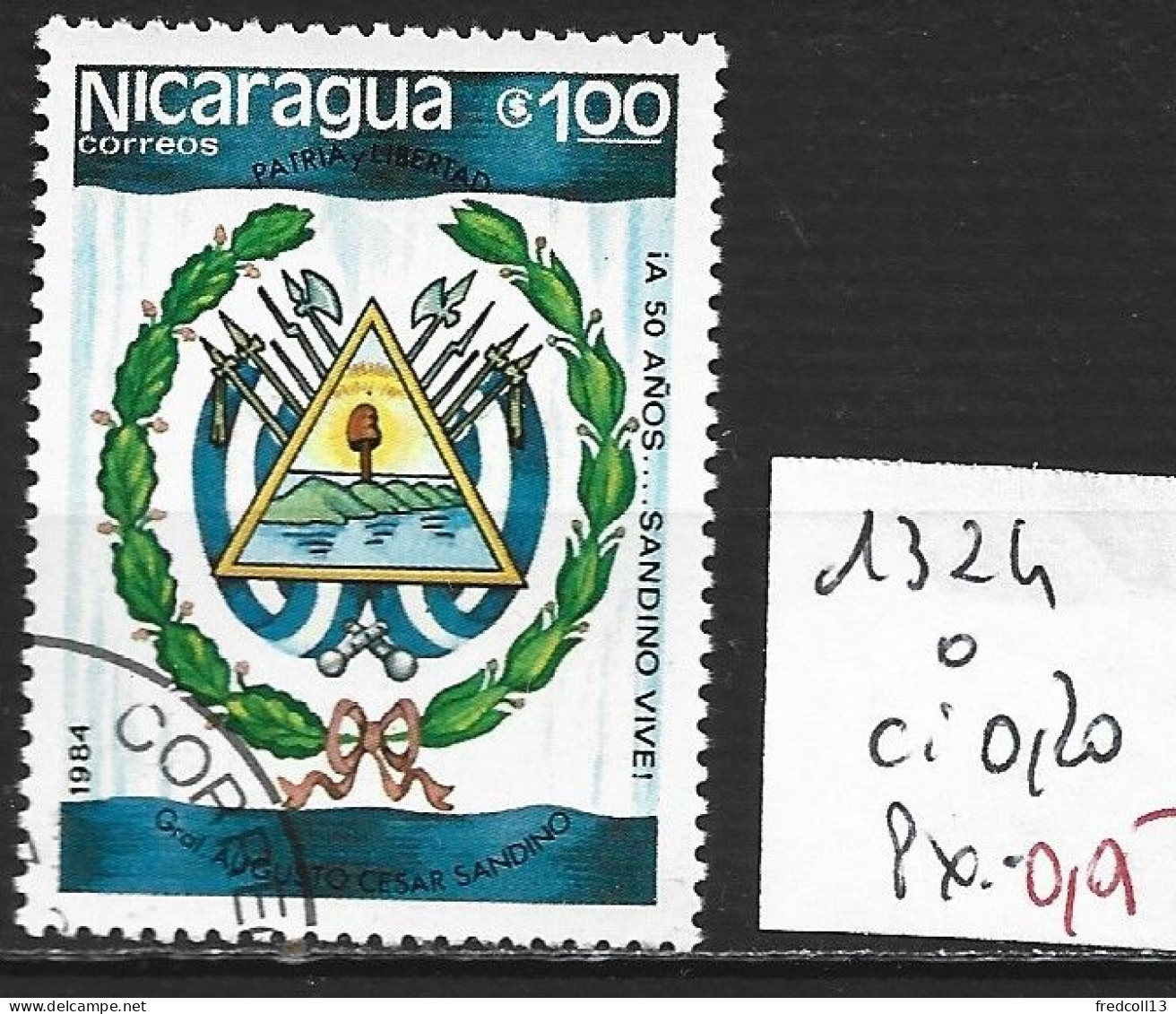 NICARAGUA 1324 Oblitéré Côte 0.20 € - Nicaragua