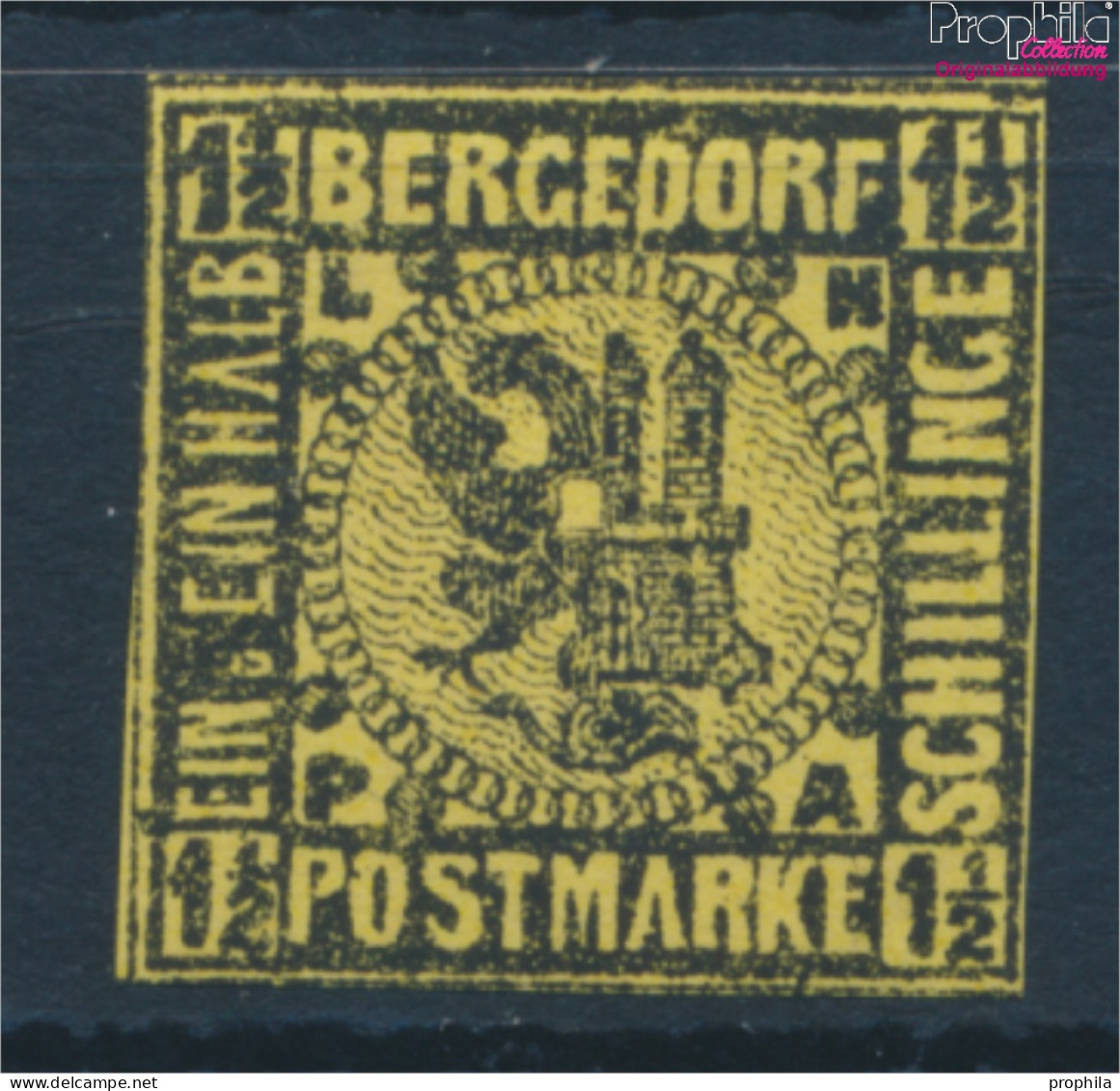 Bergedorf 3ND Neu- Bzw. Nachdruck Ungebraucht 1887 Wappen (10336097 - Bergedorf