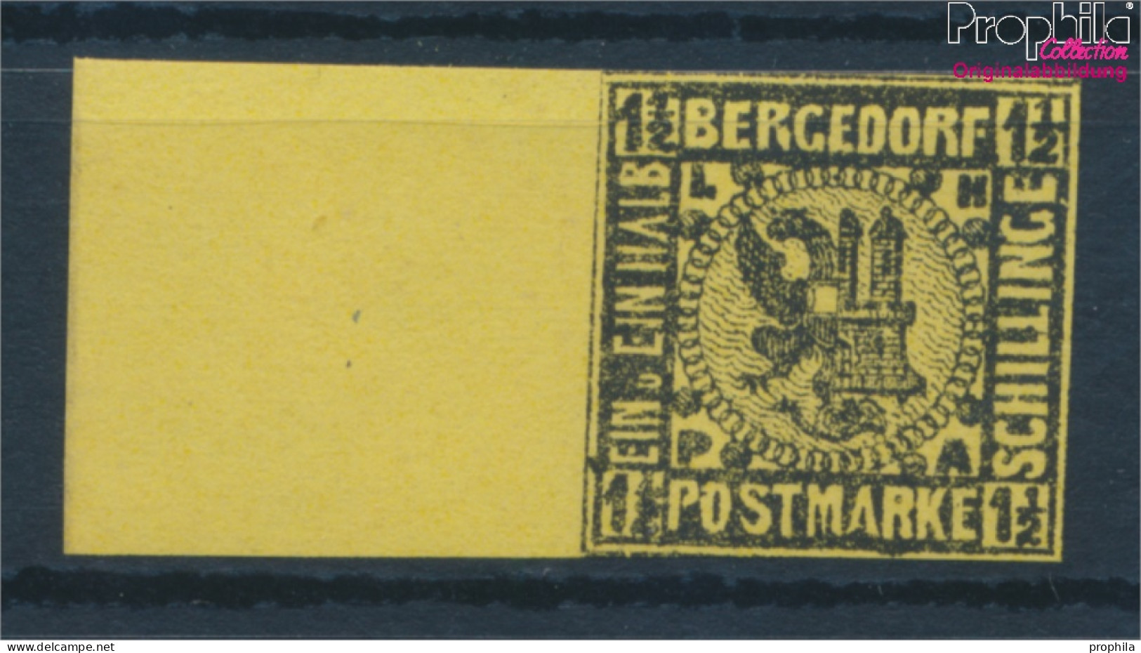 Bergedorf 3ND Neu- Bzw. Nachdruck Ungebraucht 1887 Wappen (10336101 - Bergedorf