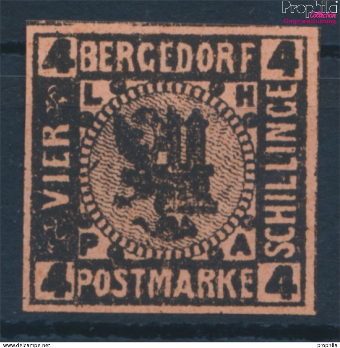 Bergedorf 5ND Neu- Bzw. Nachdruck Ungebraucht 1887 Wappen (10336026 - Bergedorf