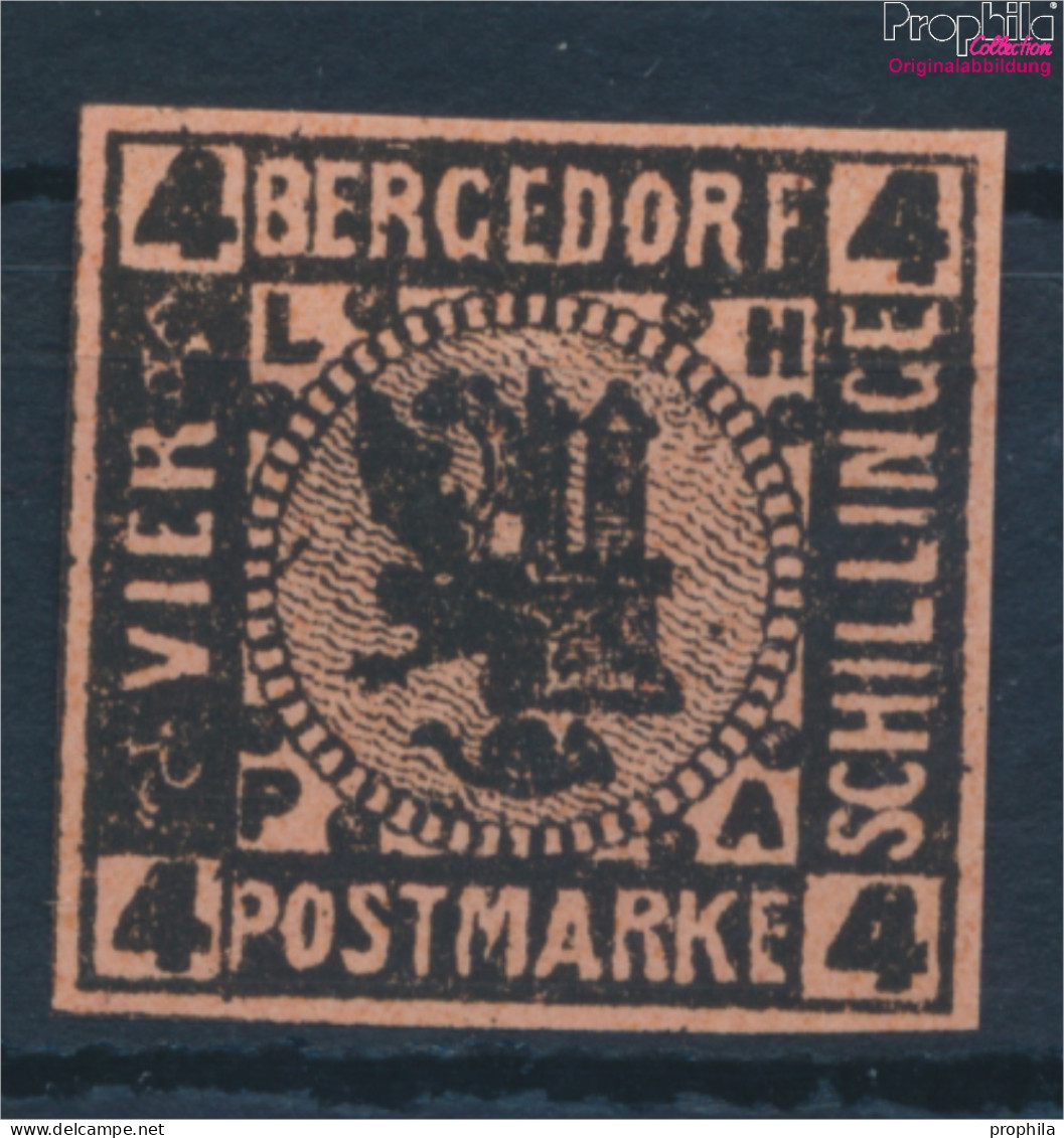 Bergedorf 5ND Neu- Bzw. Nachdruck Ungebraucht 1887 Wappen (10336027 - Bergedorf