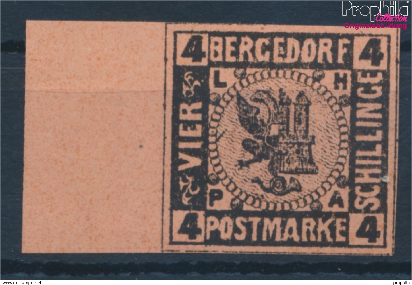 Bergedorf 5ND Neu- Bzw. Nachdruck Ungebraucht 1887 Wappen (10336033 - Bergedorf