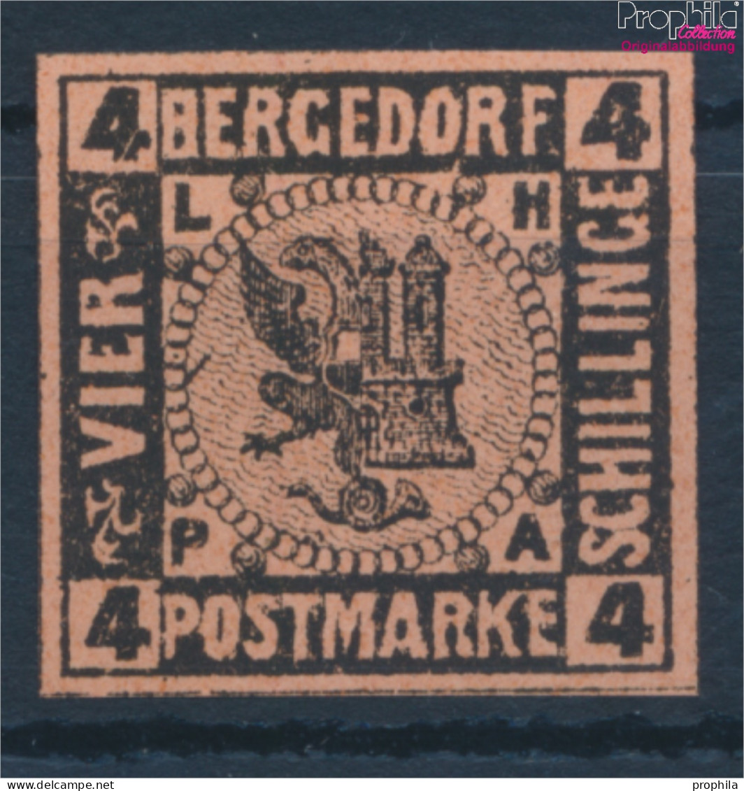 Bergedorf 5ND Neu- Bzw. Nachdruck Ungebraucht 1887 Wappen (10336036 - Bergedorf