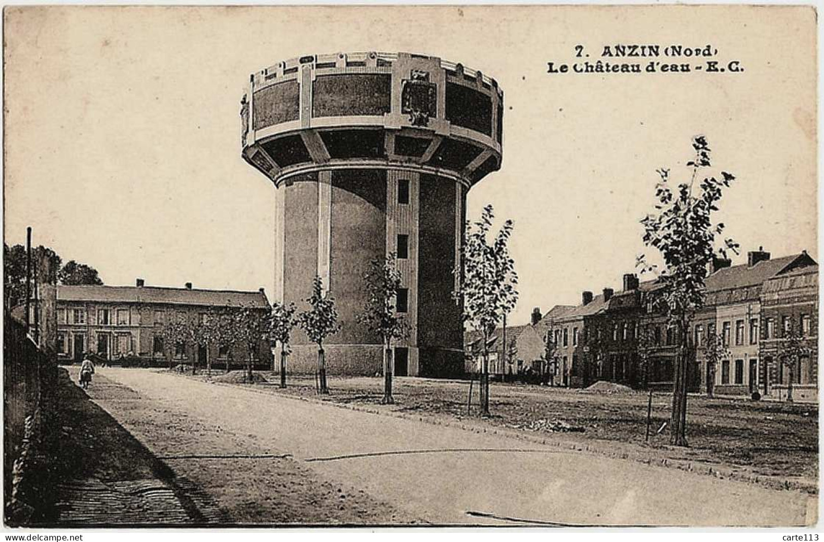 59 - B31425CPA - ANZIN - Le Chateau D' Eau - Parfait état - NORD - Anzin