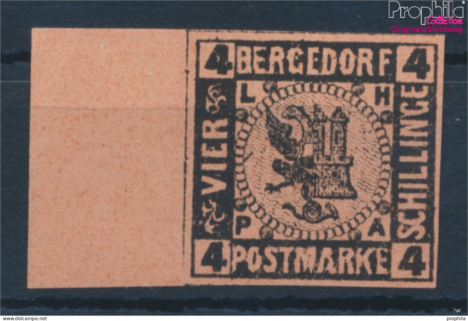 Bergedorf 5ND Neu- Bzw. Nachdruck Ungebraucht 1887 Wappen (10336043 - Bergedorf