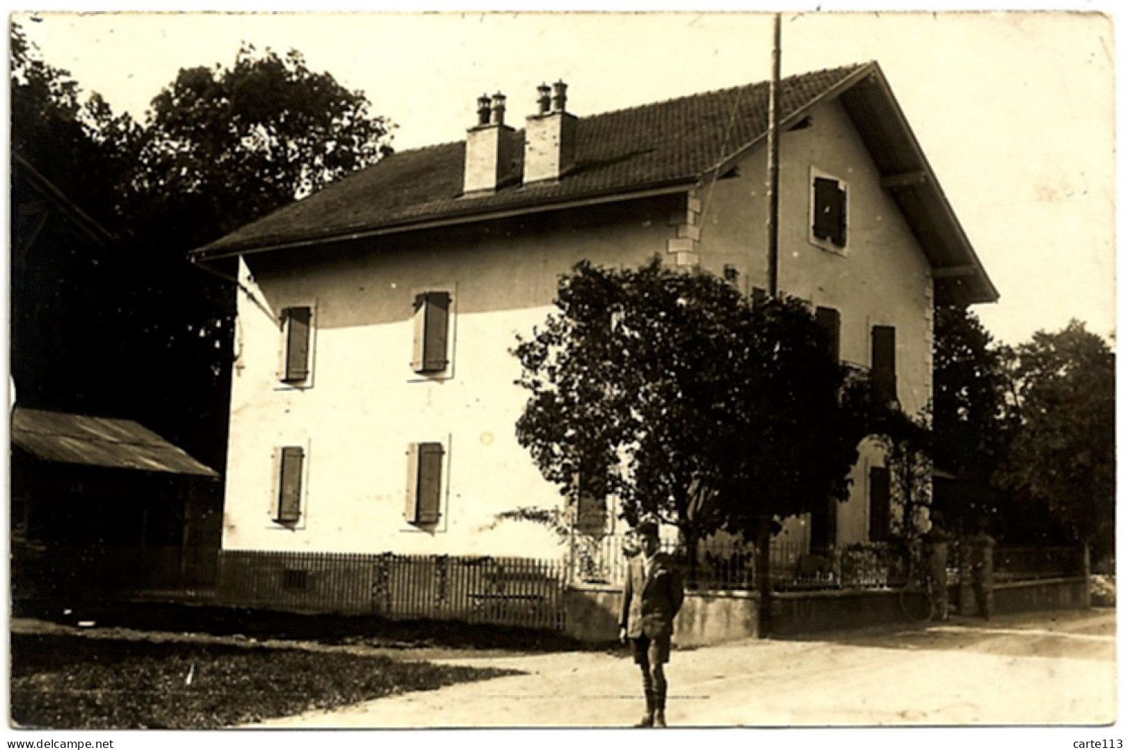 - B25835CPA - CRASSIER - SUISSE - Carte Photo, Petite Animation - Très Bon état - EUROPE - Crassier