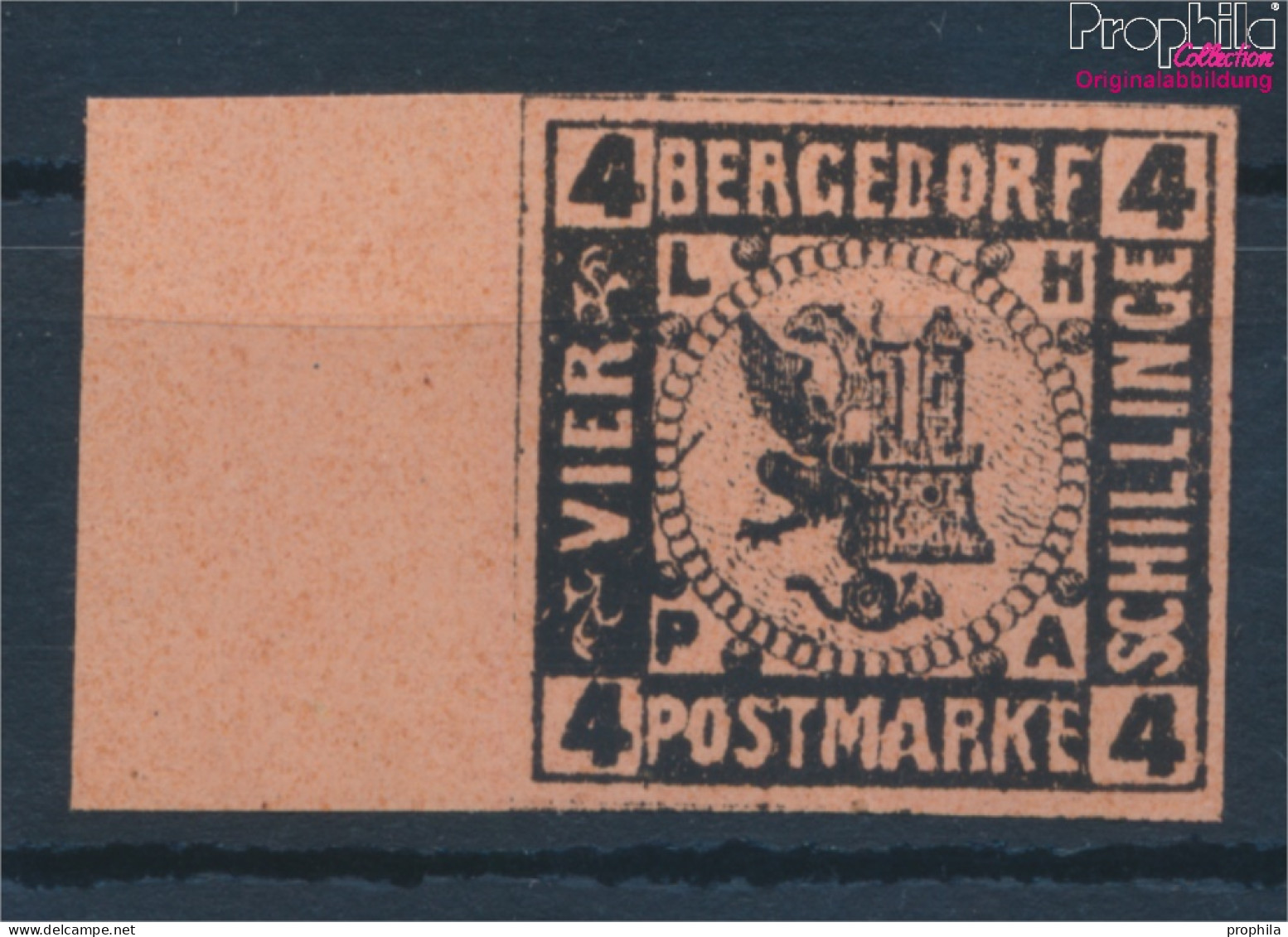 Bergedorf 5ND Neu- Bzw. Nachdruck Ungebraucht 1887 Wappen (10336044 - Bergedorf