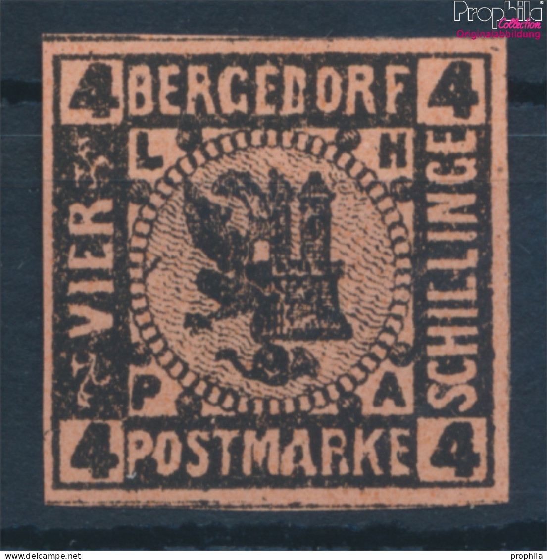 Bergedorf 5ND Neu- Bzw. Nachdruck Ungebraucht 1887 Wappen (10336052 - Bergedorf