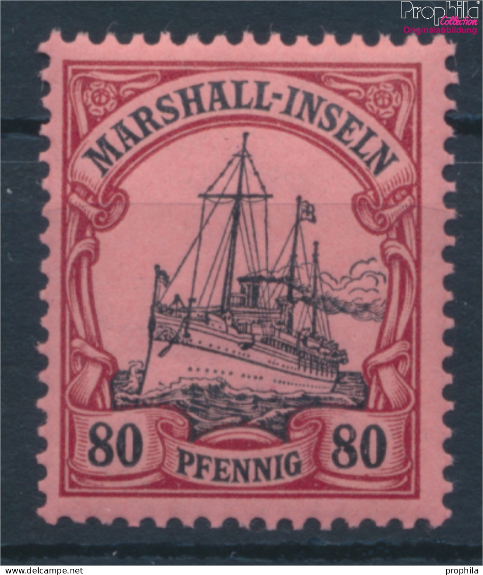 Marshall-Inseln (Dt. Kol.) 21 Mit Falz 1901 Schiff Kaiseryacht Hohenzollern (10335540 - Marshall