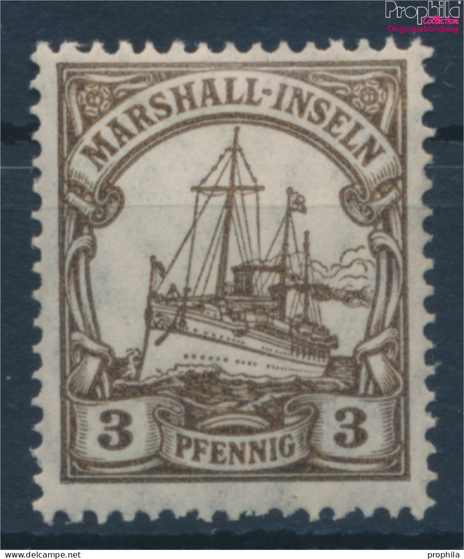 Marshall-Inseln (Dt. Kol.) 26 Mit Falz 1901 Schiff Kaiseryacht Hohenzollern (10335460 - Marshall