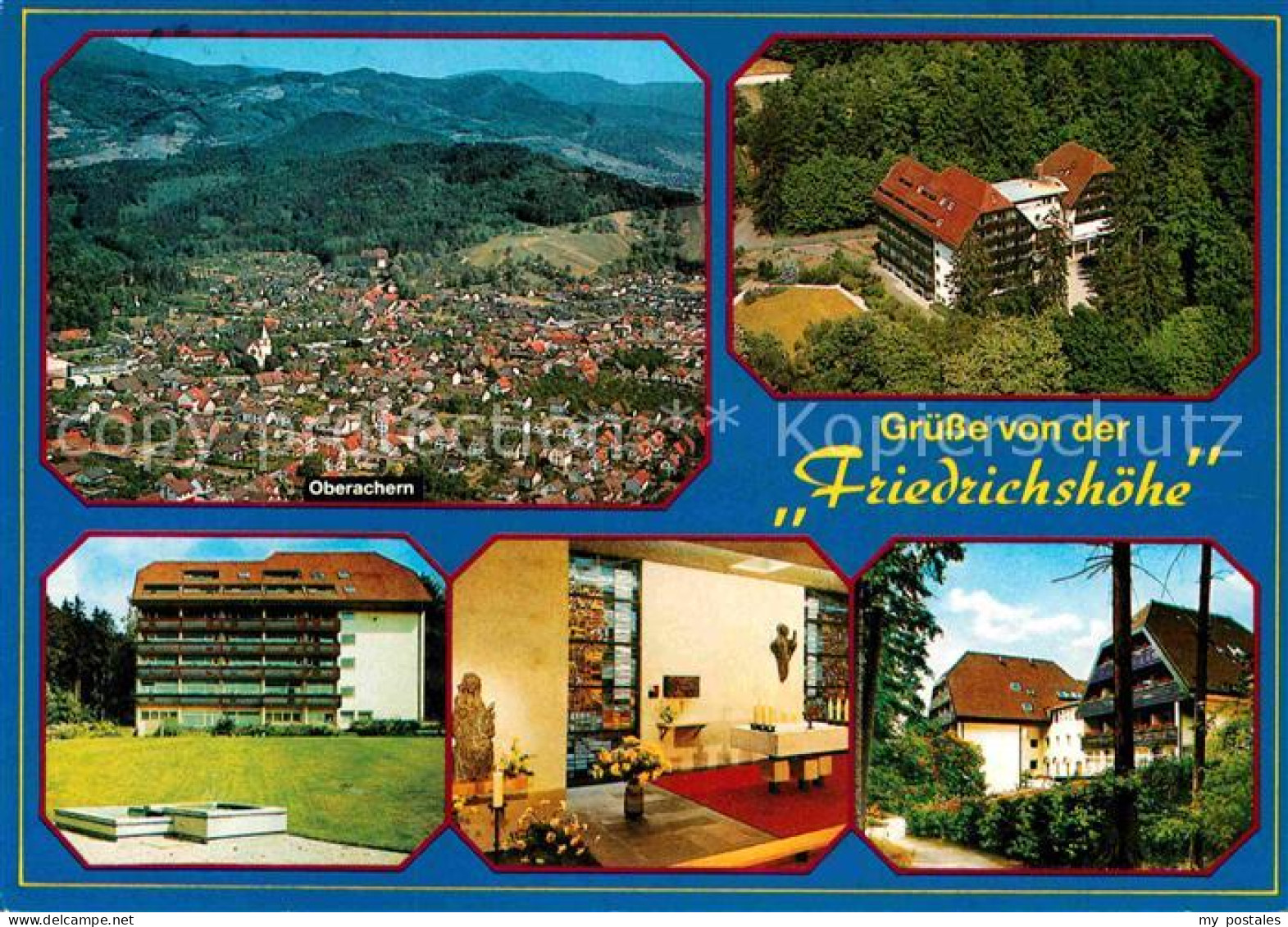 72872316 Oberachern Sanatorium Erholungsheim Friedrichshoehe Panorama Schwarzwal - Achern