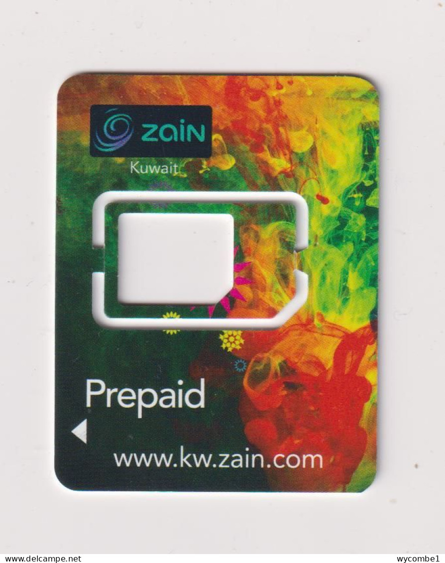 KUWAIT  - Zain SIM Frame Phonecard - Kuwait