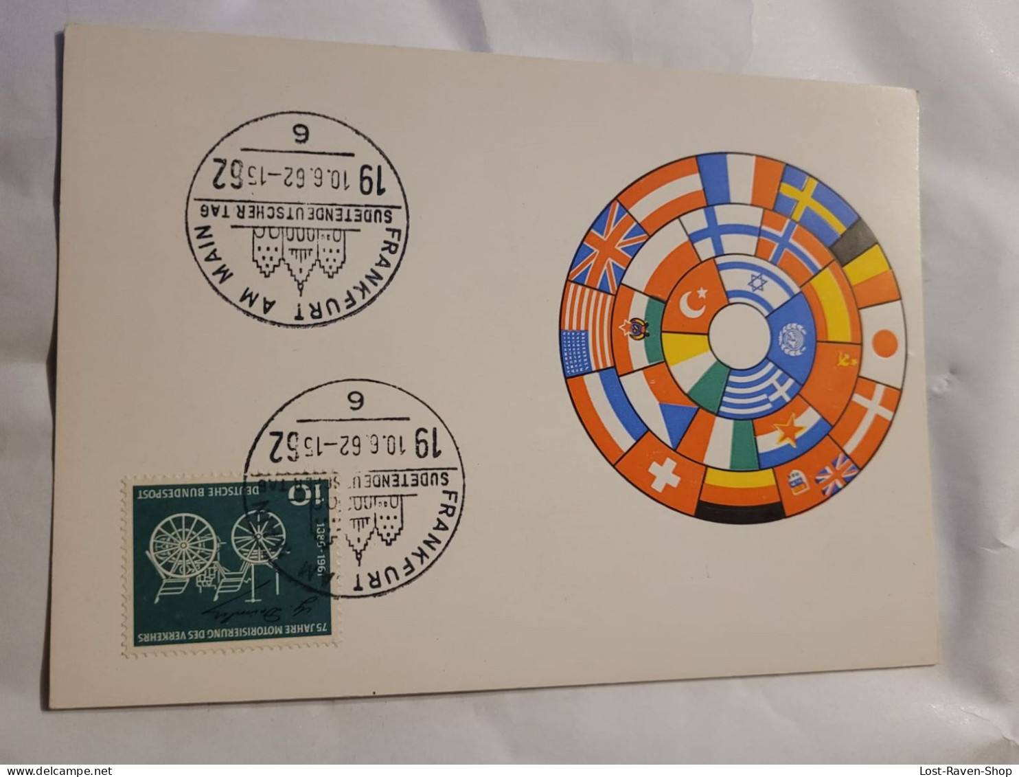 Stempel Sudetendeutscher Tag - Postkarten - Gebraucht