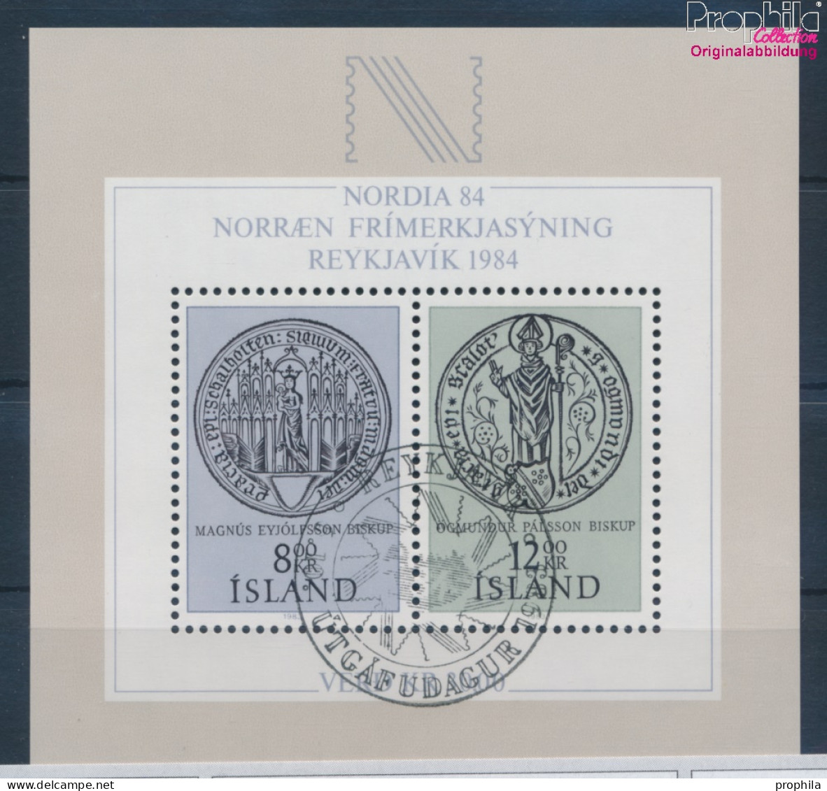 Island Block5 (kompl.Ausg.) Gestempelt 1983 NORDIA (10293459 - Gebruikt