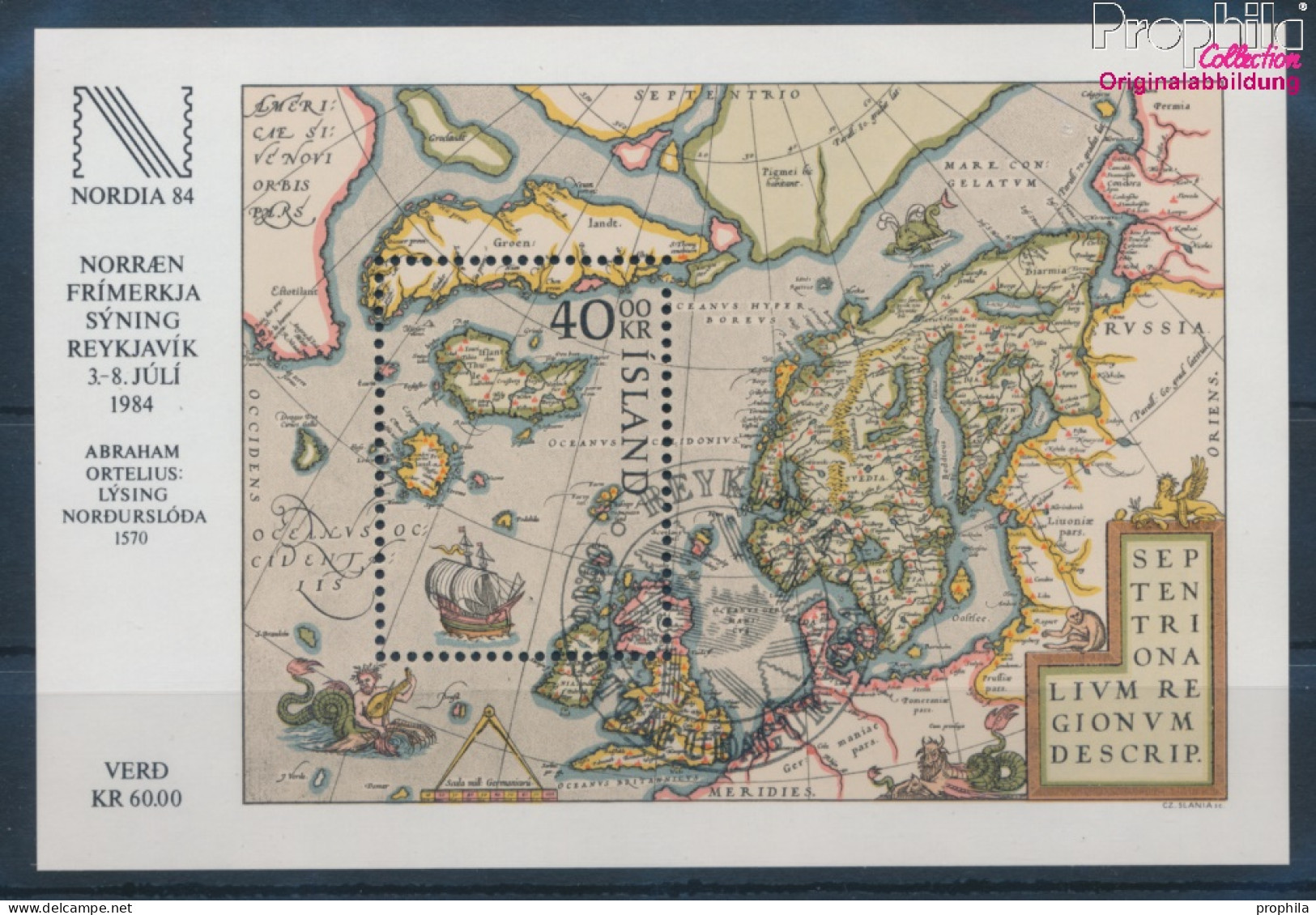 Island Block6 (kompl.Ausg.) Gestempelt 1984 NORDIA (10293458 - Gebruikt