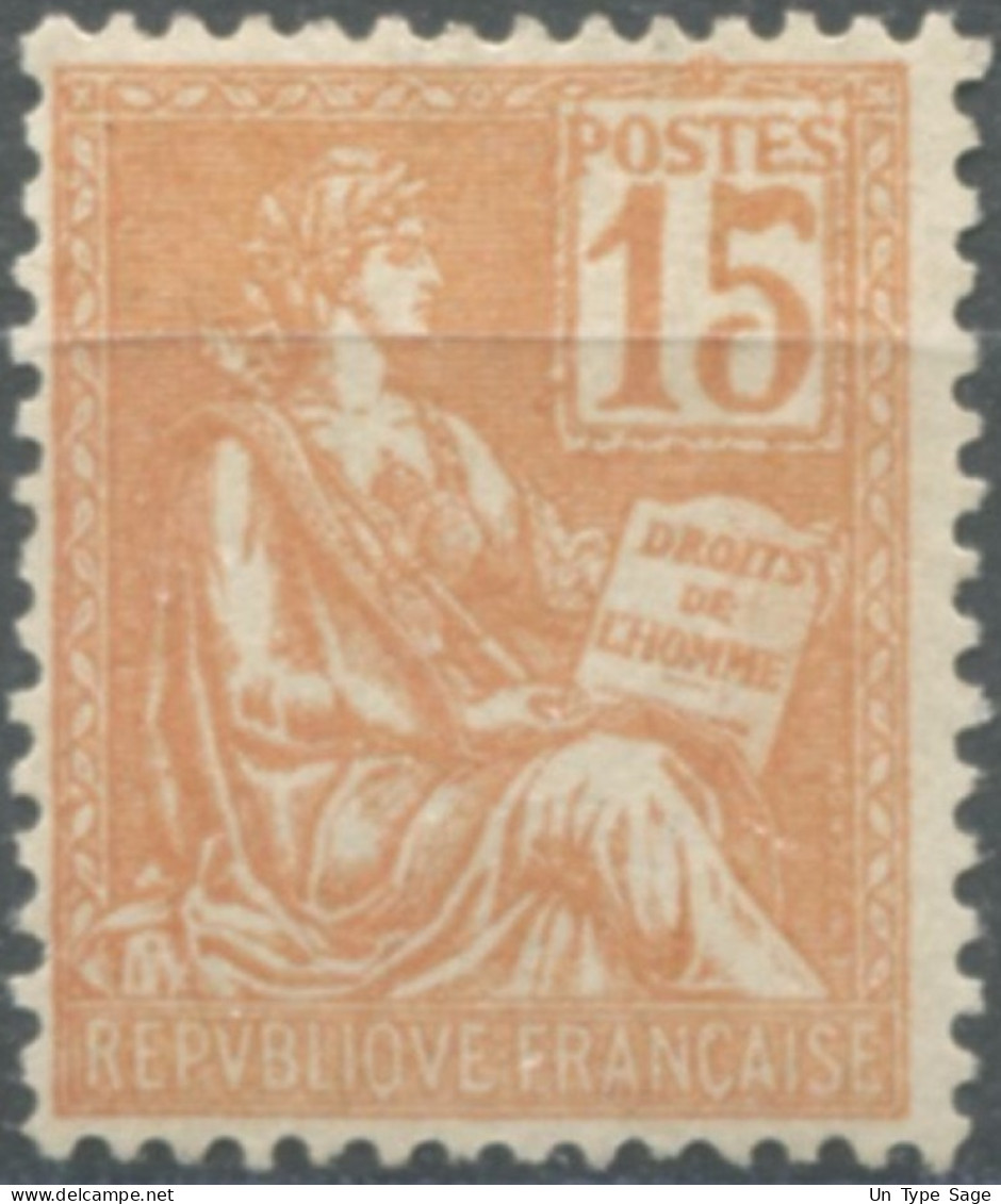 France N°117 - Neuf* - (F1575) - 1900-02 Mouchon