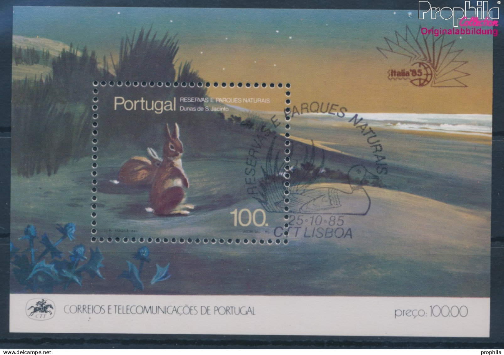 Portugal Block48 (kompl.Ausg.) Gestempelt 1985 Briefmarkenausstellung (10341835 - Oblitérés