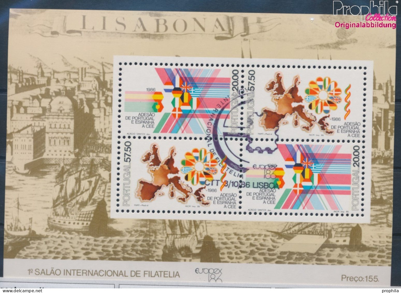 Portugal Block52 (kompl.Ausg.) Gestempelt 1986 EG (10341832 - Gebraucht