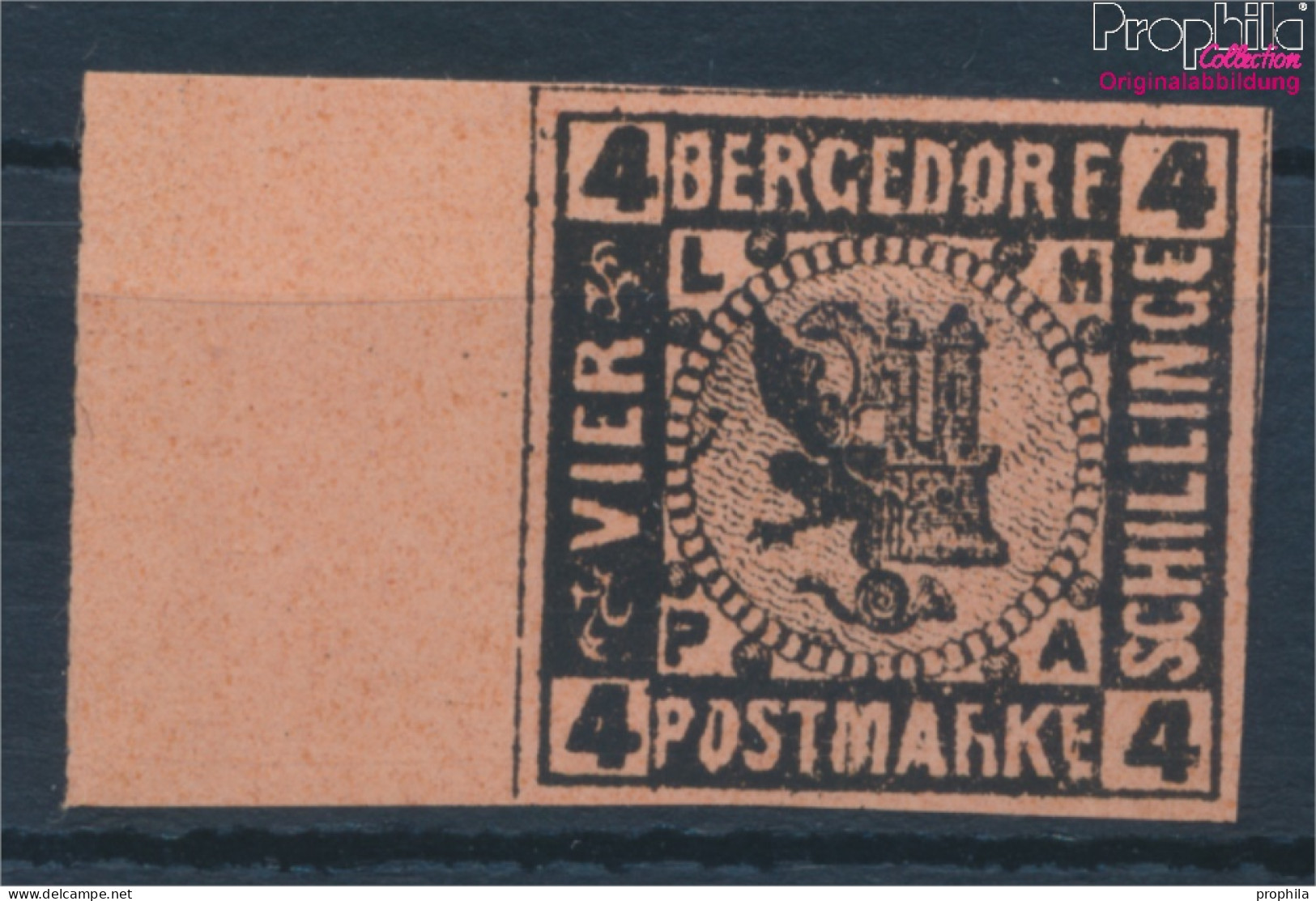 Bergedorf 5ND Neu- Bzw. Nachdruck Ungebraucht 1887 Wappen (10336013 - Bergedorf