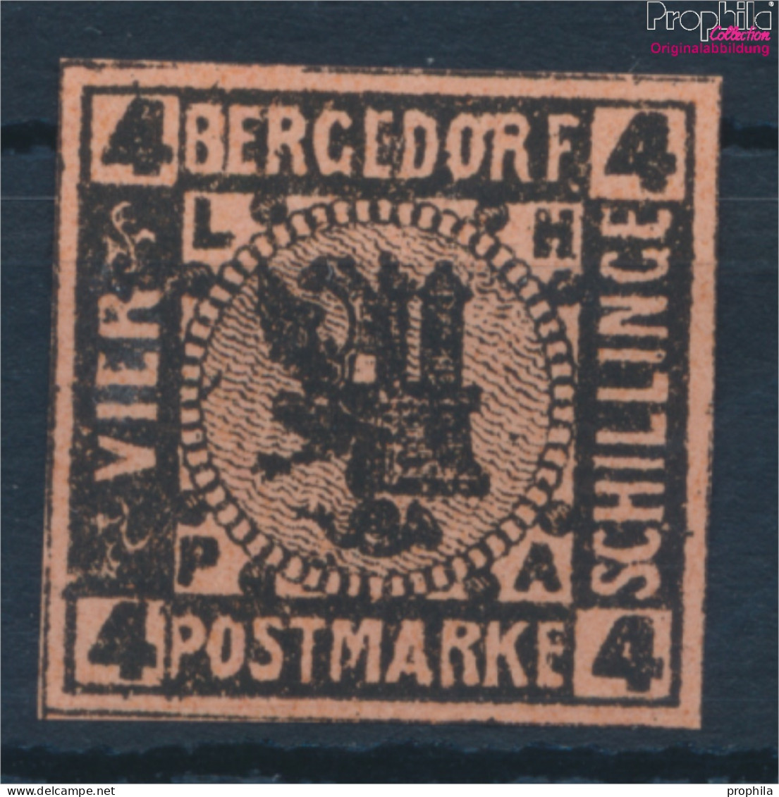 Bergedorf 5ND Neu- Bzw. Nachdruck Ungebraucht 1887 Wappen (10336024 - Bergedorf