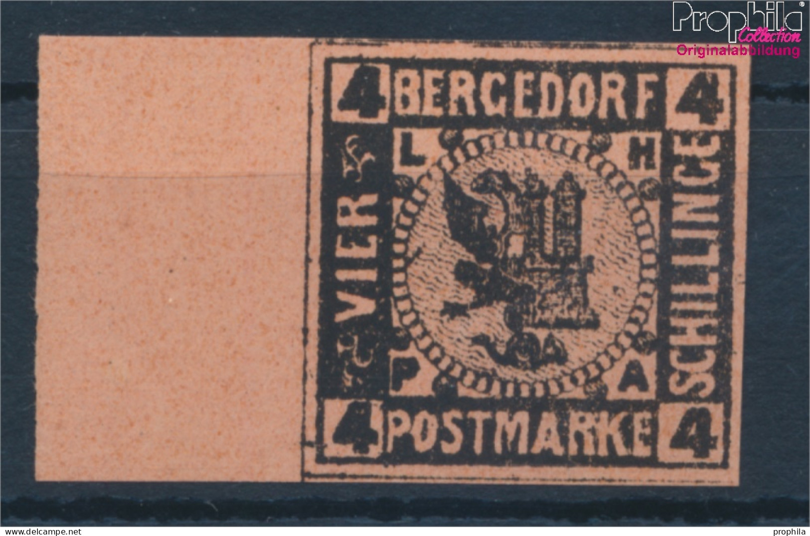 Bergedorf 5ND Neu- Bzw. Nachdruck Ungebraucht 1887 Wappen (10336023 - Bergedorf