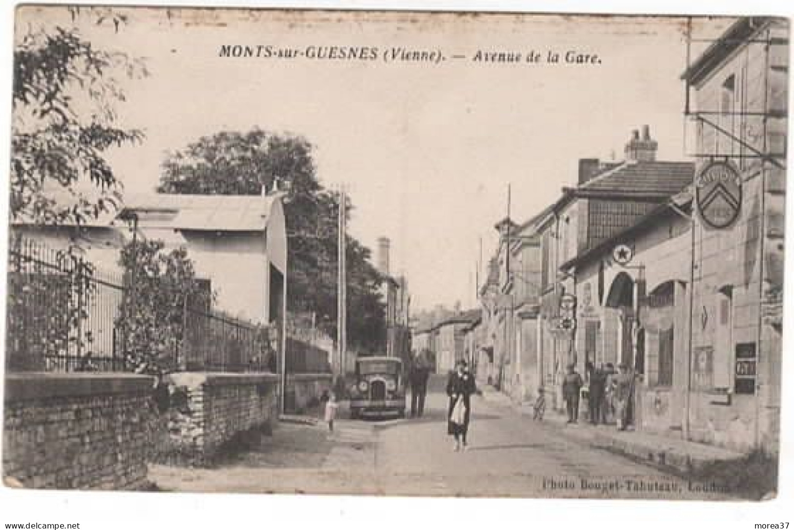 MONTS SUR GUESNES  Avenue De La Gare - Monts Sur Guesnes
