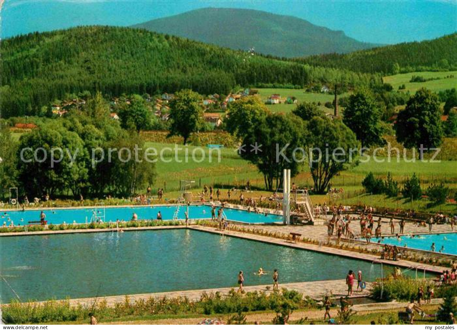 72869674 Zwiesel Niederbayern Freibad Mit Falkenstein Zwiesel - Zwiesel