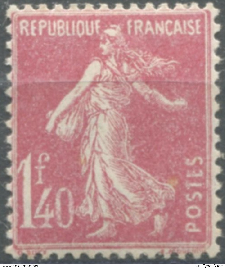 France N°196 - Neuf* - (F1580) - 1906-38 Säerin, Untergrund Glatt