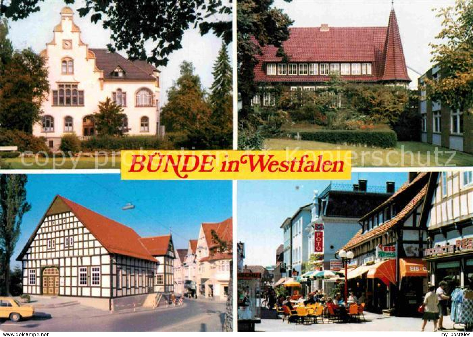 72869540 Buende Westfalen Ennigloher Amtshaus Sonnenhaus Stadtbuecherei Eschstra - Buende