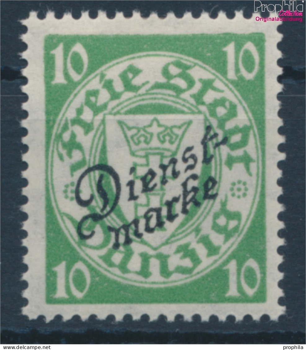 Danzig D42a Mit Falz 1924 Dienstmarke (10335797 - Service