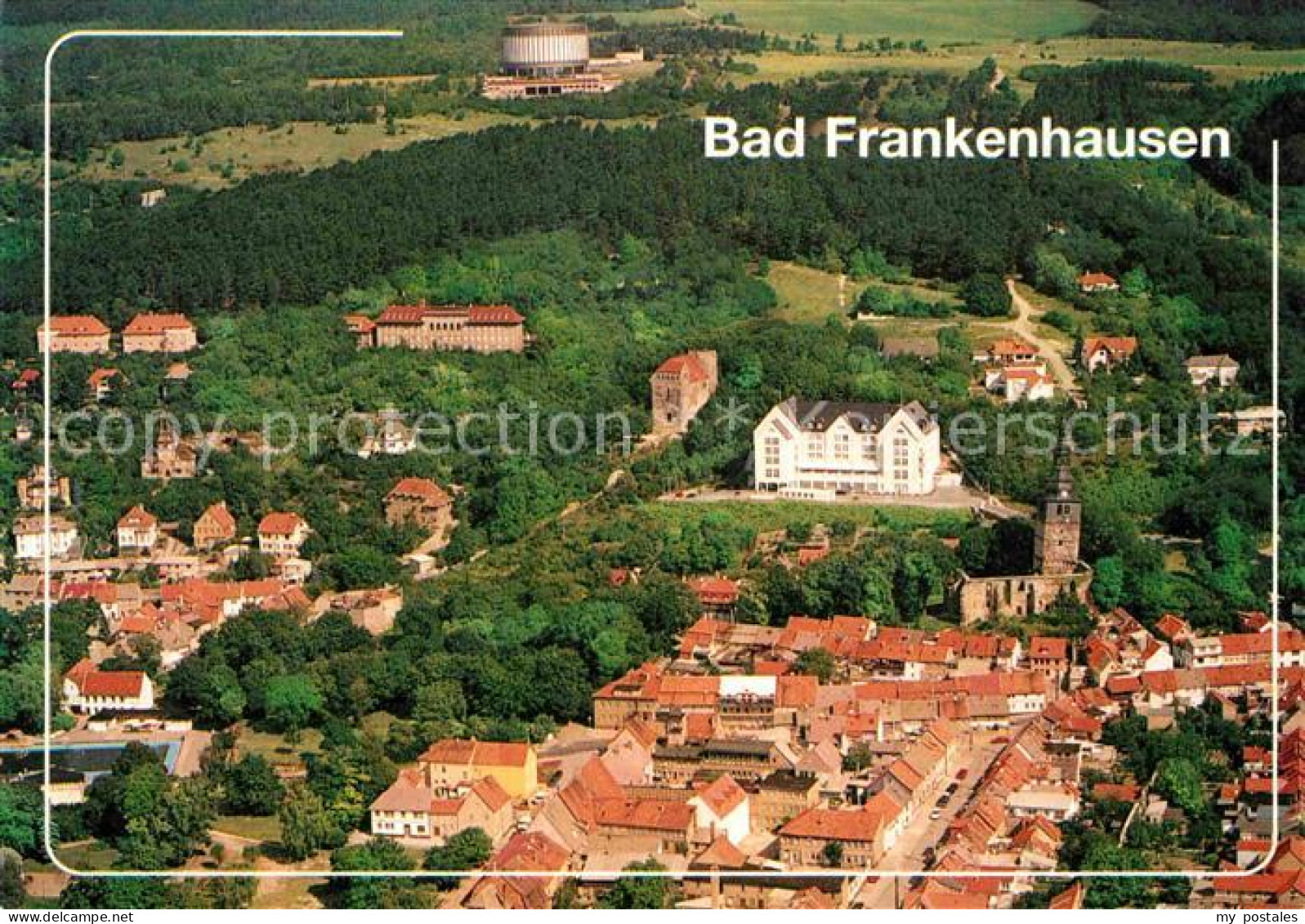 72868811 Bad Frankenhausen Fliegeraufnahme Bad Frankenhausen - Bad Frankenhausen