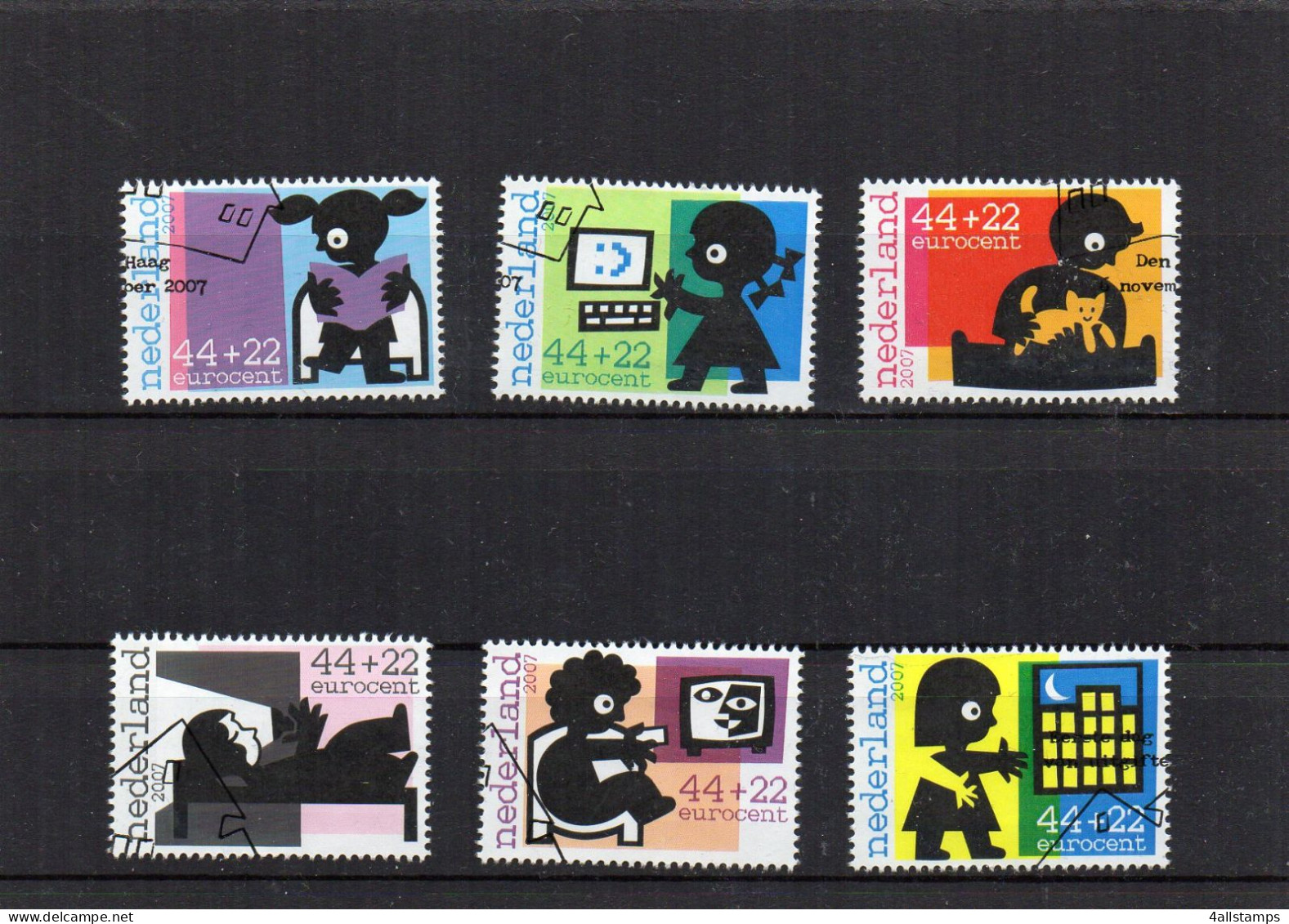 2007 NED. NVPH N° 2527a/f : Used - Gebruikt - Oblitéré - Gestempelt - Gebruikt