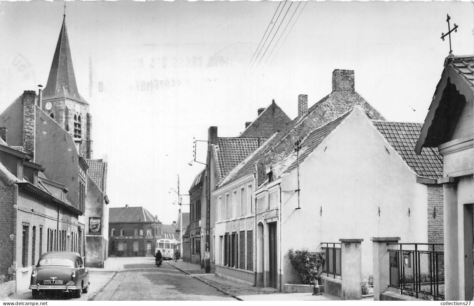 59-LEERS- RUE DU GENERAL DE GAULLE - Autres & Non Classés