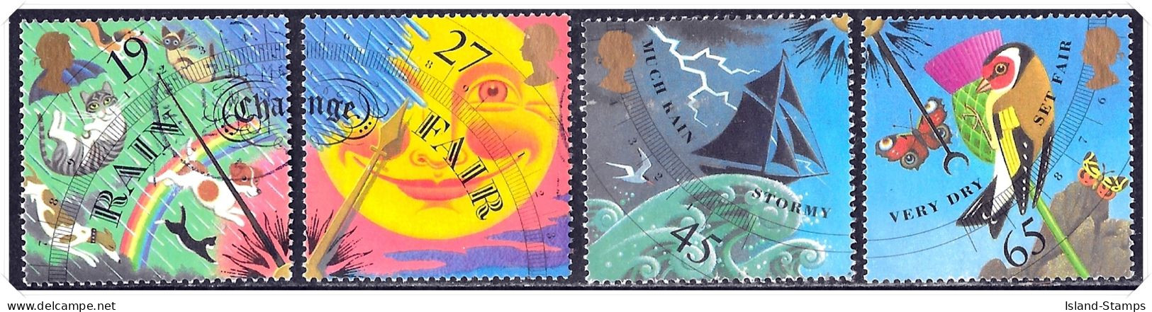 2001 Weather Fine Used Hrd3a - Used Stamps