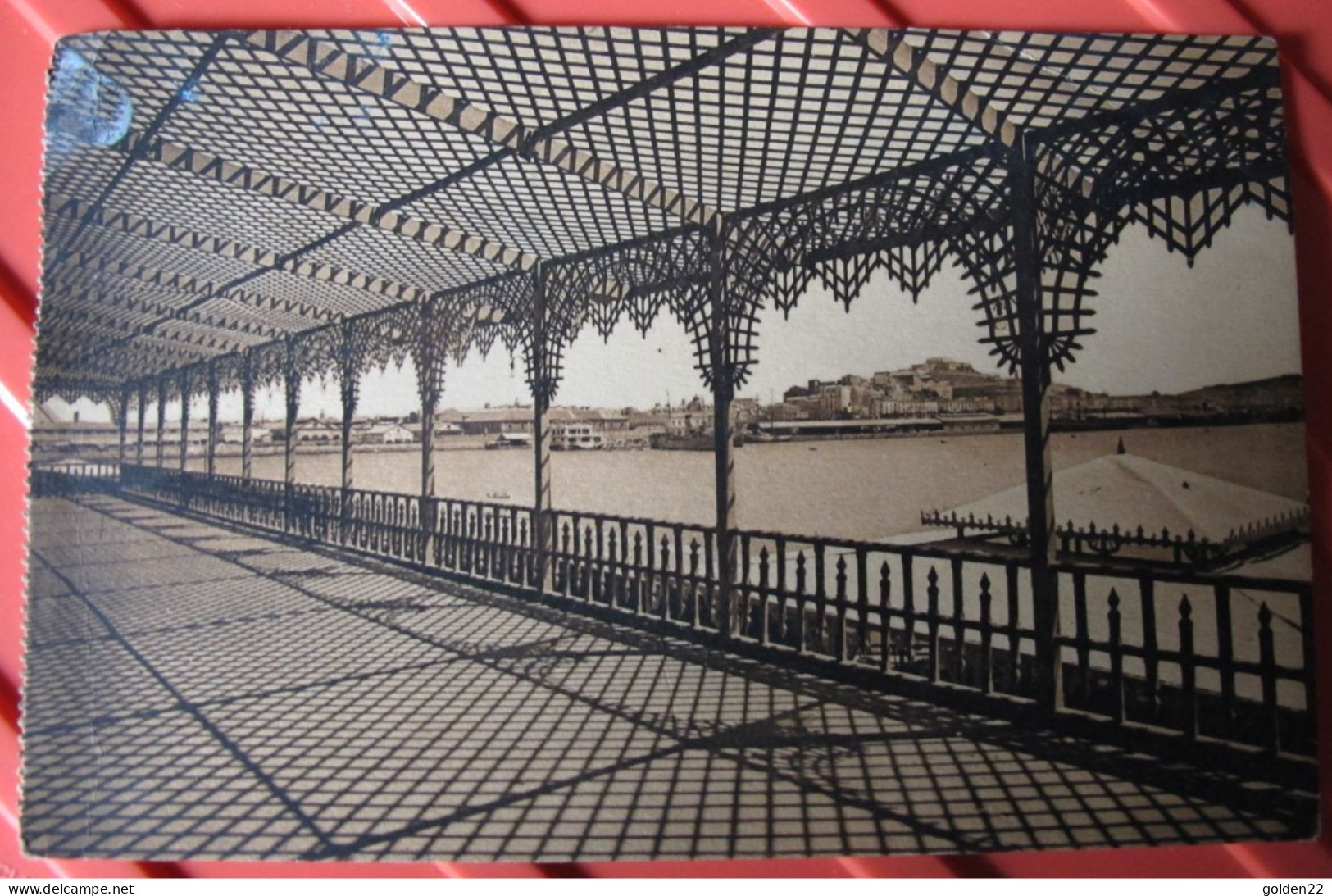 CARTAGENA. Balneario De S.Bernardo (antes Chalet) Terraza Del Restaurant - Murcia